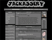 Tablet Screenshot of jackassery.com